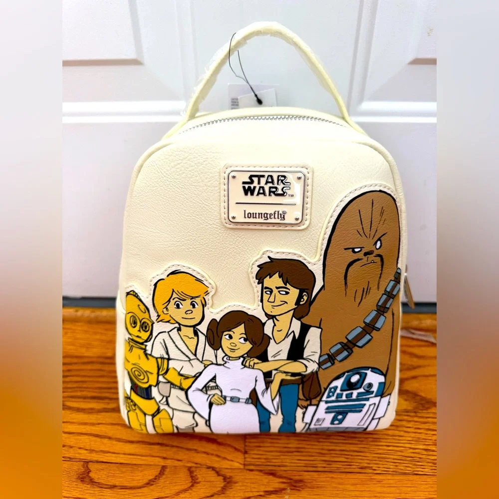 Disney Loungefly Star Wars Backpack New W/ Tags - Picture 1 of 7